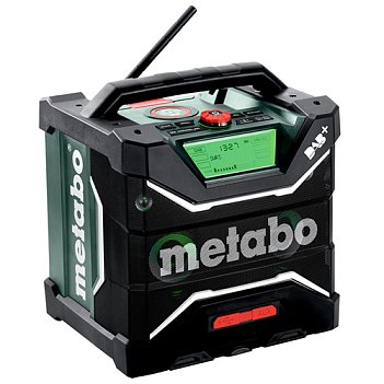 Радиоприемник аккумуляторный Metabo RC 12-18 BT DAB+ (600777850) - без аккумулятора и зарядного устройства