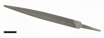 Напильник пазовый без ручки Bahco 100 мм (1-111-04-3-0)