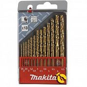 Набір свердел по металу Makita 13 шт (D-43577)
