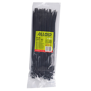 Хомут нейлоновий Alloid 3,6 х 250 мм 100 шт. (PC-36250 B)