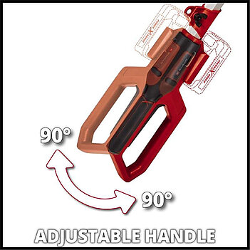 Кущоріз акумуляторний телескопічний Einhell GC-HH 18/45 Li T- Solo (3410585) - без акумулятора та зарядного пристрою