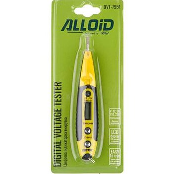 Индикатор напряжения цифровой Alloid 12-250 В (DVT-7951)