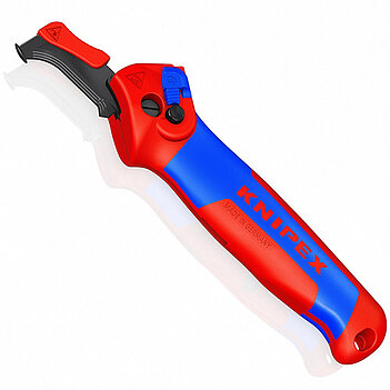 Ніж для зняття ізоляції двофункційний KNIPEX 146 мм (16 50 145 SB)