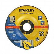 Круг зачистной по металлу Stanley 125x6,0х22,23мм (STA32055)