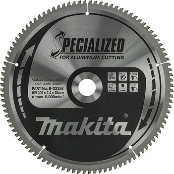 Диск пильный по алюминию Makita SPECIALIZED 305x30,0мм (B-33358)