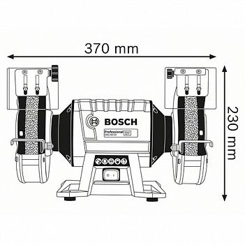 Точило электрическое Bosch GBG 60-20 (060127A400)