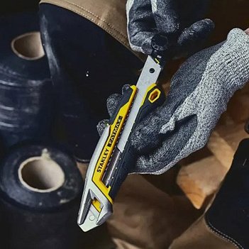 Нож для отделочных работ Stanley "Fatmax Integrated Snap Knife" 165мм (FMHT10592-0)