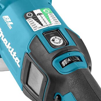 Шлифмашина эксцентриковая аккумуляторная Makita (DPO600ZX1) - без аккумулятора и зарядного устройства