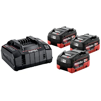 Акумулятор Li-Ion Metabo 18,0В LIHD 3 шт + зарядний пристрій ASC 145 (685074000)