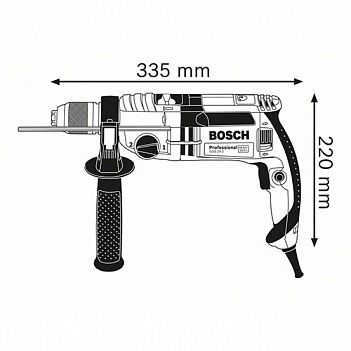 Дрель ударная Bosch GSB 24-2 (060119C900)