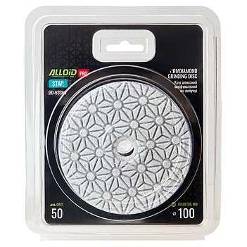 Диск полірувальний по бетону і граніту Alloid Pro STAR 100 мм (DD-63369)