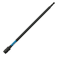 Держатель бит магнитный ударный Makita 1/4"x1/4" с фиксатором (E-24147)