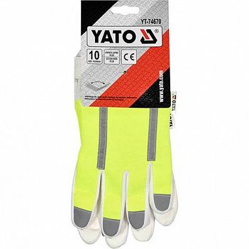 Перчатки Yato размер XL /  р.10 (YT-74670)