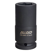 Головка торцевая 6-гранная ударная удлиненная Alloid Cr-Mo 3/4" 27 мм (GUG-71127)