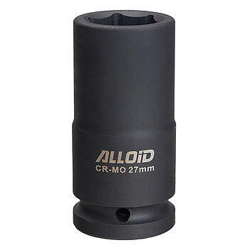 Головка торцевая 6-гранная ударная удлиненная Alloid Cr-Mo 3/4" 27 мм (GUG-71127)