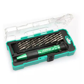 Викрутка з набором прецизійних біт Pro'sKit 30 шт. (SD-9608)