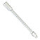 Удлинитель гибкий MASTERTOOL Cr-V 1/2" 250 мм (78-0222)
