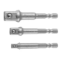 Набір перехідників TOPEX 1/4", 3/8", 1/2" 3 шт. (38D151)
