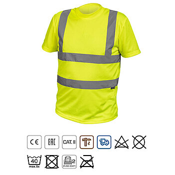 Футболка сигнальна Hoegert ROSSEL розмір XXL (HT5K233-2XL)