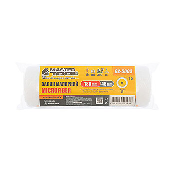 Валик малярний MASTERTOOL Microfiber 8х48х180 мм (92-5003)