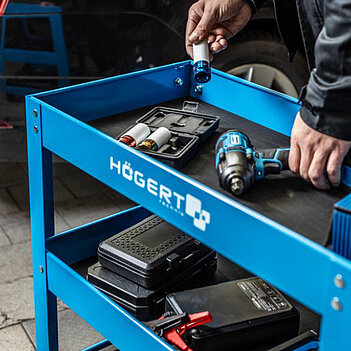 Тележка для инструментов Hoegert (HT7G570)