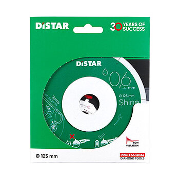 Диск алмазный сплошной Distar 1A1R Shine 125x22,23x0,6мм (11127457030)