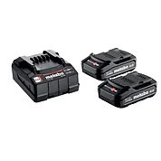 Акумулятор Li-Power Metabo 18,0В 2 шт + зарядний пристрій SC 36 (685161000)