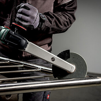 Кутова шліфмашина акумуляторна Metabo KNSVB 18 LTX BL 150 (601765840) - без акумулятора та зарядного пристрою