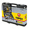 Набор инструмента TOPEX Cr-V 1/4", 1/2" 56 ед. (38D224) Набор инструмента TOPEX Cr-V 1/4", 1/2" 56 ед. (38D224)