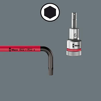 Ключ шестигранный Г-образный с шаром WERA 950 SPKS Multicolour 3 мм (05022672001)