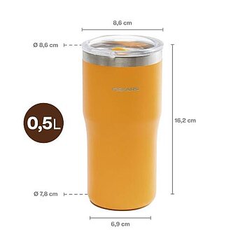 Термокружка Fiskars On-the-go 500 мл (1078761)