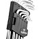 Набор ключей Torx Г-образных удлиненных с отверстием TOPEX Cr-V 9 ед. (35D961) Набор ключей Torx Г-образных удлиненных с отверстием TOPEX Cr-V 9 ед. (35D961)