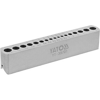 Шаблон-трафарет для свердління отворів Yato (YT-39701) Шаблон-трафарет для свердління отворів Yato (YT-39701)