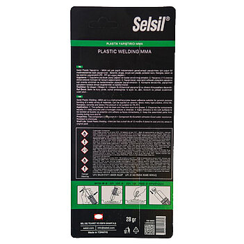 Клей двухкомпонентный эпоксидный SELSIL "5 мин" 28 г (20V252)