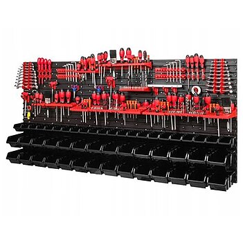 Панель для інструментів Kistenberg 174х78 см + 50 контейнерів Варіант №43 (1429915421)