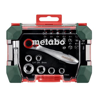 Набор инструмента Metabo Promotion 1/4" 26ед. (626701000)