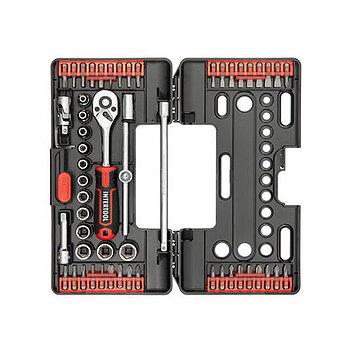 Набор инструмента INTERTOOL STORM Cr-V 1/4" 57 ед. (VT-3657)