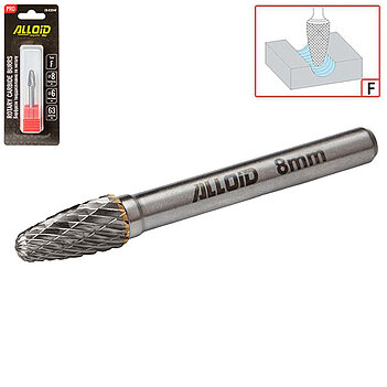 Фреза по металлу Alloid Pro 8 мм тип F (CB-63244F)