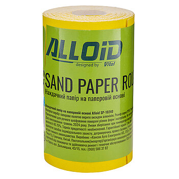 Наждачная бумага Alloid P240 115мм х 10м (SP-10240)