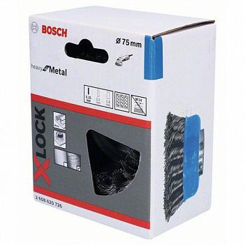 Щітка дротяна Bosch X-LOCK 75 мм (2608620726)
