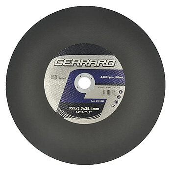 Круг отрезной по металлу Gerrard 4181850 400x3,5x32,0 мм (130997) Круг отрезной по металлу Gerrard 4181850 400x3,5x32,0 мм (130997)