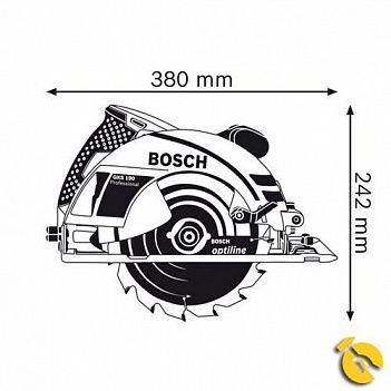 Пила дисковая Bosch GKS 190 (0601623000)