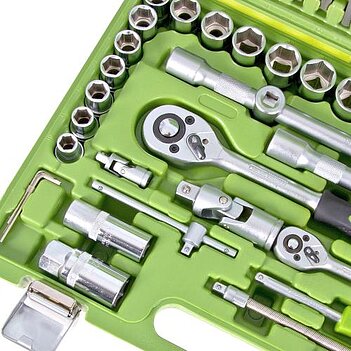 Набір інструментів Alloid 1/2", 1/4" 94 шт. 6РТ (НГ-4094П-6)