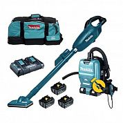 Набор пылесосов аккумуляторных Makita (DLX2248PT1)