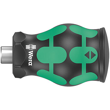 Викрутка з набором біт WERA Kraftform Kompakt Stubby Magazin 3 7 шт. коротка (05008875001)