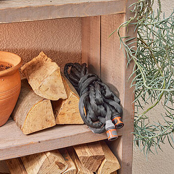 Шланг текстильный Gardena Liano Life 1/2" 15м + комплект для полива (18445-20.000.00)