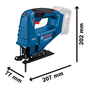 Лобзик аккумуляторный Bosch GST 183-LI (06015B7022)