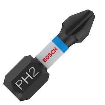 Бита Phillips ударная Bosch Impact Control 1/4" PH2 2 шт. (2608522403)