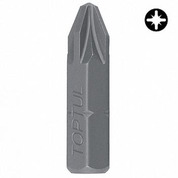Біта Pozidriv Toptul 1/4" PZ1 10 шт (FSCA0801G)