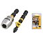 Бита ударная Phillips DeWalt Impact Torsion 1/4" PH2 2 шт. (DT70536T)